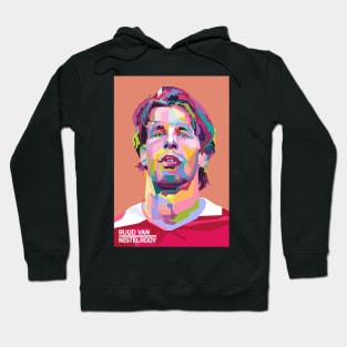 Abstract Ruud Van Nistelrooy in WPAP Hoodie